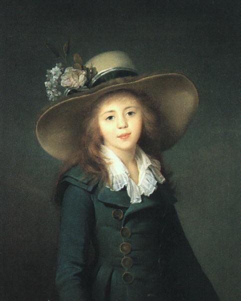 Jean Louis Voille Portrait of Baroness Stroganova France oil painting art